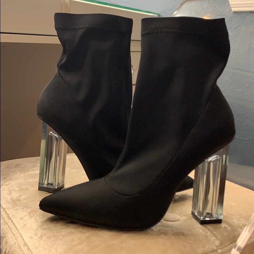 Black booties